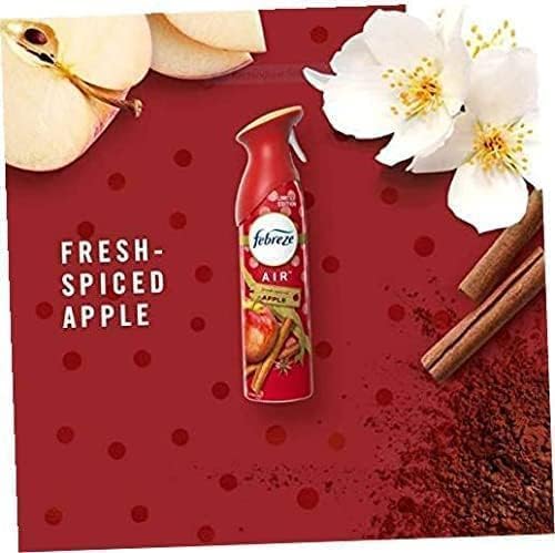 Febreze Air Odor-Eliminating Air Freshener, Fresh-Spiced Apple, 2 Ct, 8.8 Fl Oz - Image 3
