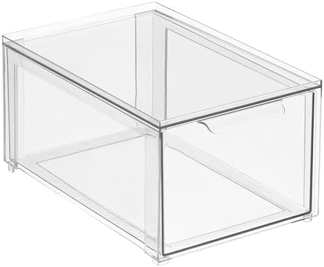 mDesign Plastic Stackable Bathroom Storage - Image 5