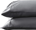 1000 TC Dark Gray Standard Pillowcases Set of 4 100% Egyptian Cotton Pillow by GoodSleepBedding