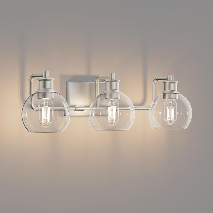 Tipace 3 Lights Vanity Light Bathroom Light Fixture Over Mirror - Image 8