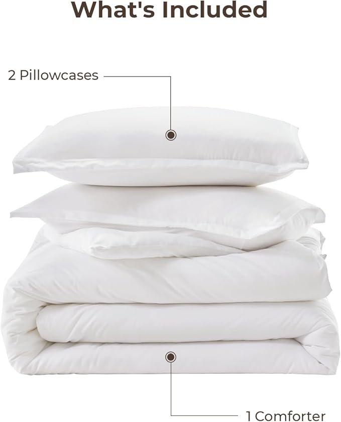 Litanika California King Comforter Set White - Image 7