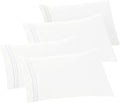 Elegant Comfort 4-PACK Solid Pillowcases 1500 Premium Hotel Quality Microfiber by ELEGANTCOMFORT