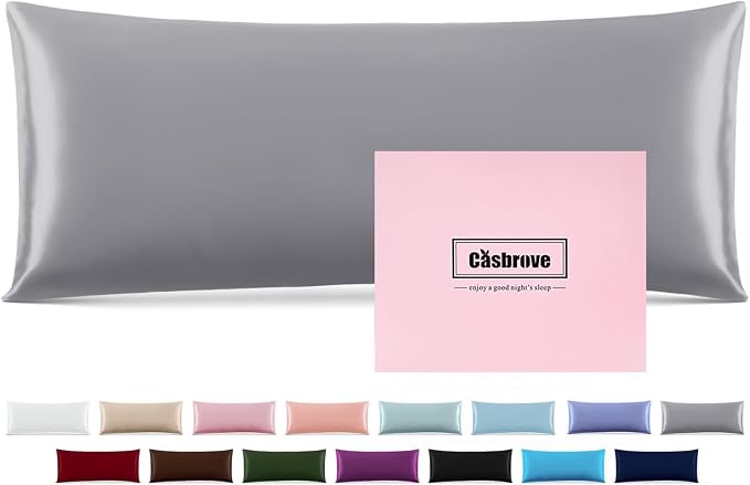 Silk Body Pillow Cover Pillow Pillowcase by Casbrove