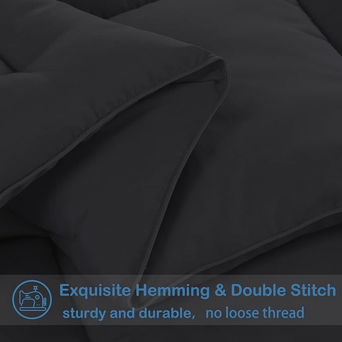 EASELAND Oversized King Down Alternative Comforter - Image 5