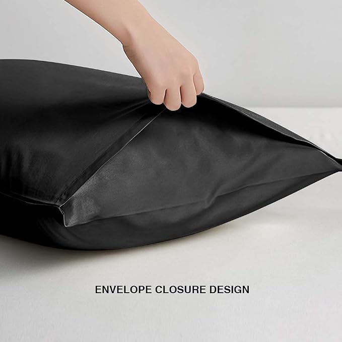 FLXXIE King Pillow Cases Set of 2, Soft Microfiber Pillow Covers - Image 3