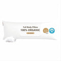 Goose Down Body Pillows for Adults, Large Body Pillow for Side Sleeper by Bildenly