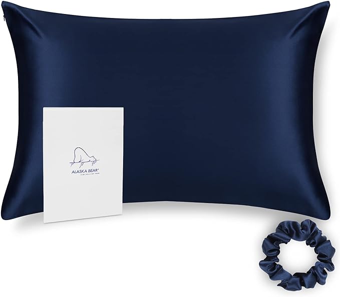 ALASKA BEAR Silk Pillowcase King Size by ALASKABEAR