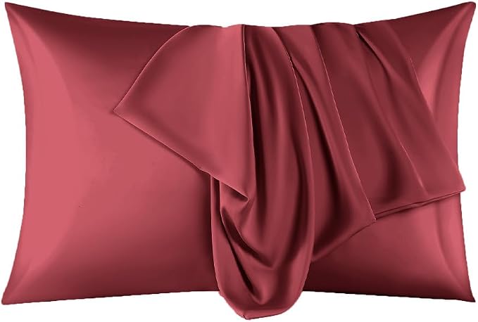 Mulberry Silk Pillowcase for Hair and Skin Queen Size, Silk Pillowcase 20X30 by Unknown