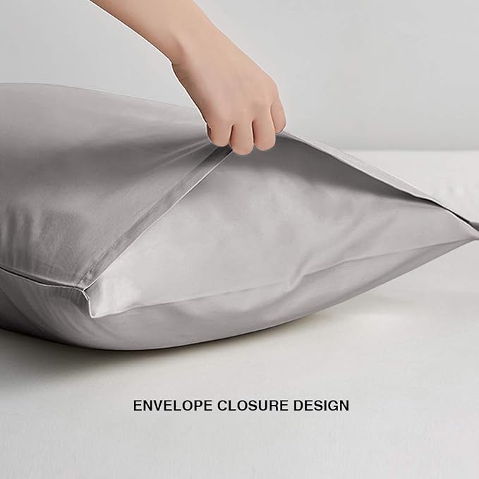 FLXXIE 2 Pack Microfiber Queen Pillow Cases, 1800 Super Soft Pillowcases - Image 3