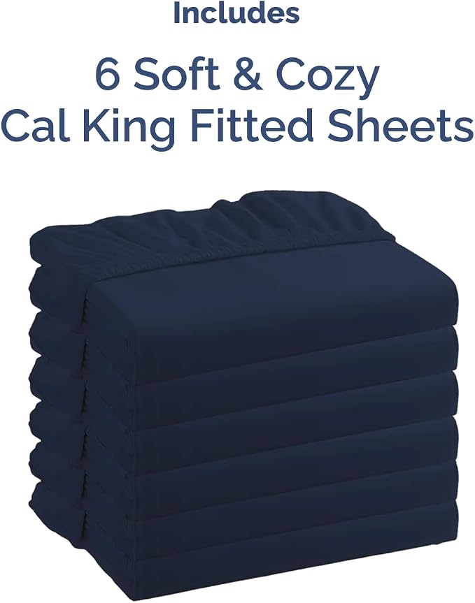 Cal King Size Fitted Bed Sheet - Image 4