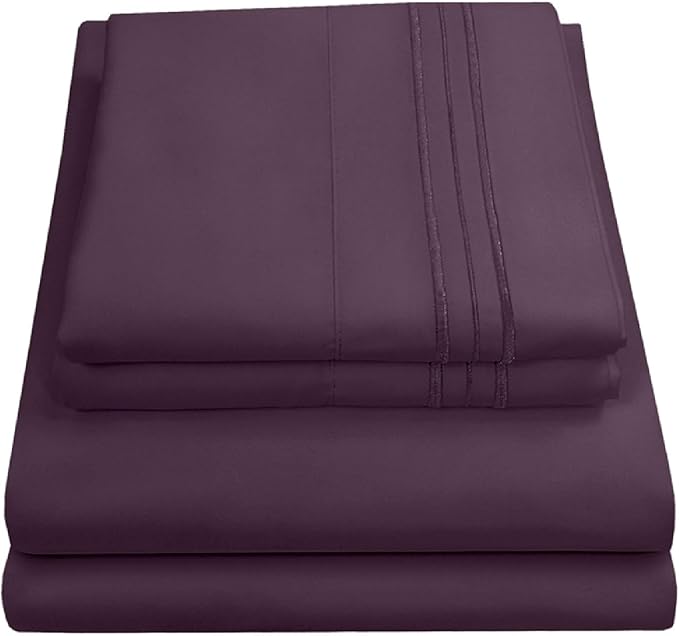 Queen Size Bed Sheets by SweetHomeCollection
