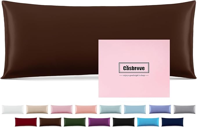 Silk Body Pillow Cover Pillow Pillowcase by Casbrove