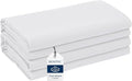 King Size Flat Sheet 2 Pack, 100% Cotton Percale Flat Bed Sheet, Breathable by HOMTEC