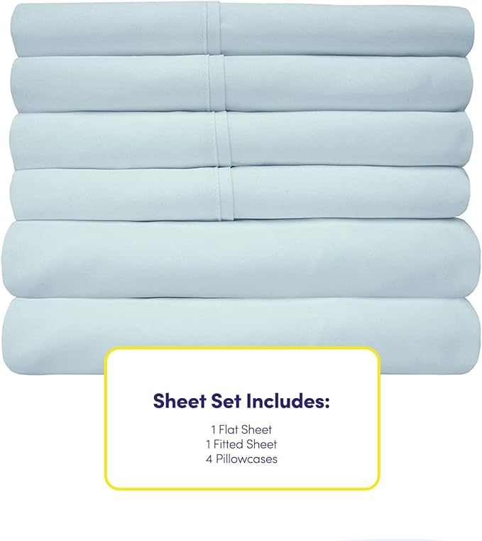 Queen Sheets Aqua - Image 4