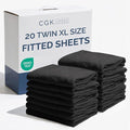 Bulk Case Pack of 20 Fitted Sheets by CGKUnlimited