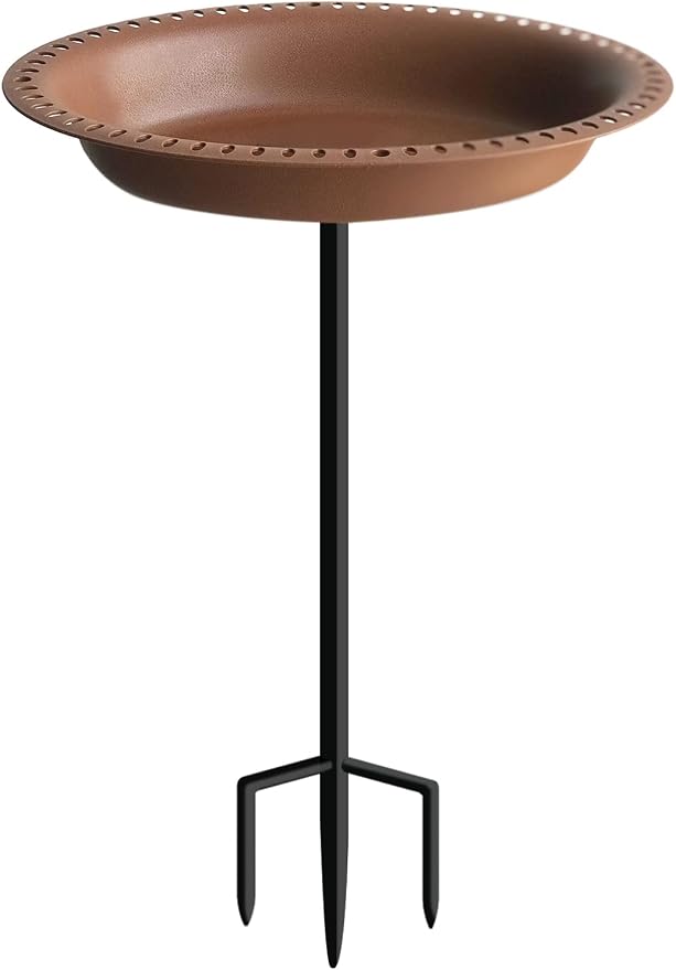 Garbuildman 28 inch Lightweight Birdbaths Antique Decoration Detachable by Garbuildman