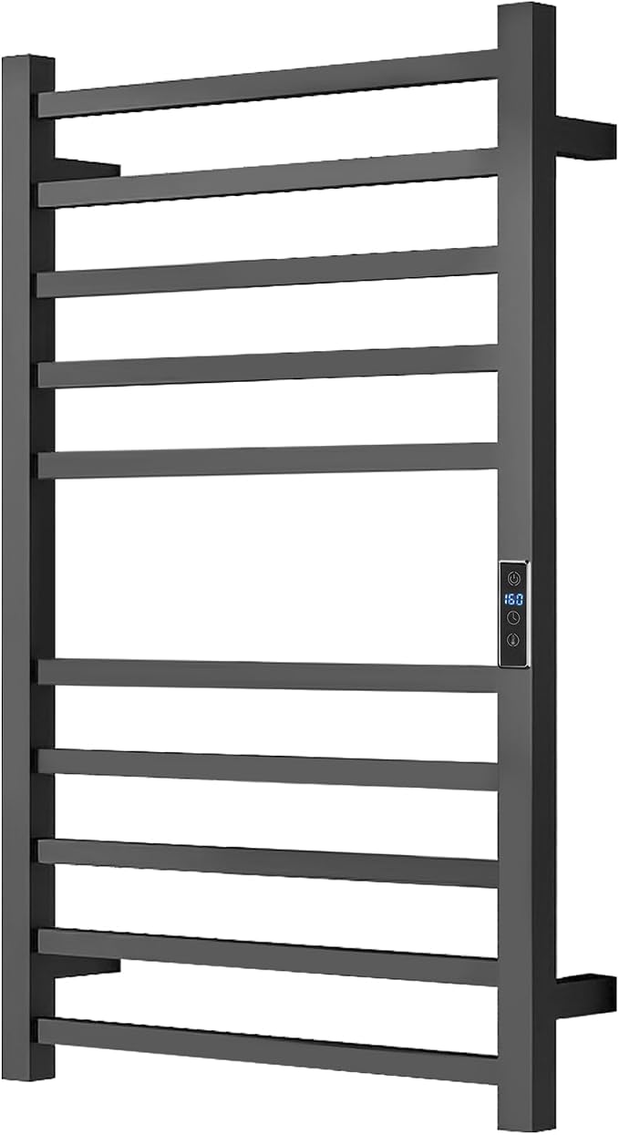 Heated Towel Racks for Bathroom, Wall Mounted Electric Towel Warmer Racks by BLARALA