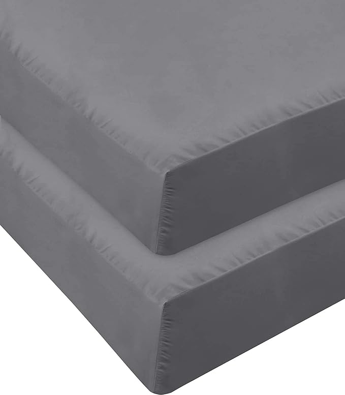 Ultra Soft Microfiber Queen Fitted Sheets – 1800 Thread Count, Wrinkle-Resistant - Image 5