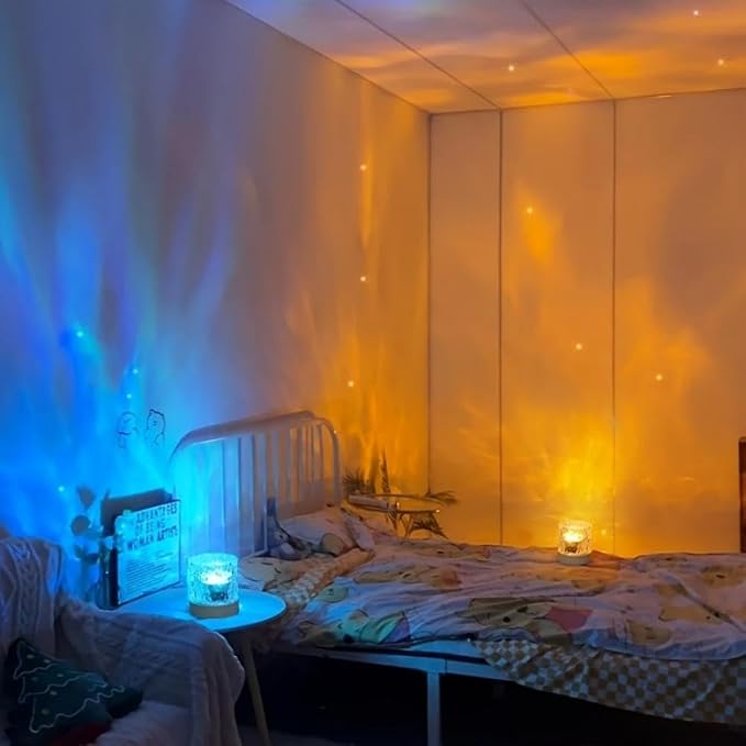 Ocean Wave Ceiling Projector, 16 Colors Ocean Wave Light Projector, Water - Image 7
