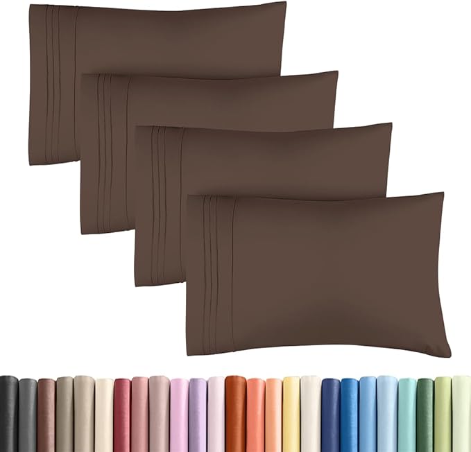 King Standard Pillow Cases Set of 4 by CGKUnlimited