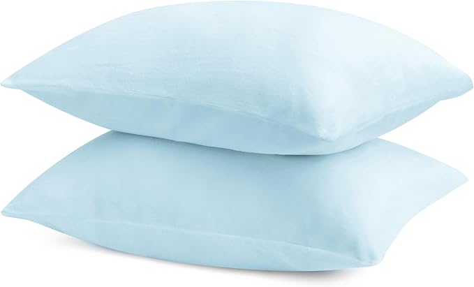 BEDELITE Flannel Pillowcases Standard Set of 2, Super Soft Fleece Pillow Case - Image 9