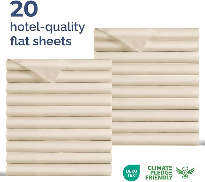 Cal King Size Flat Sheets - Image 2