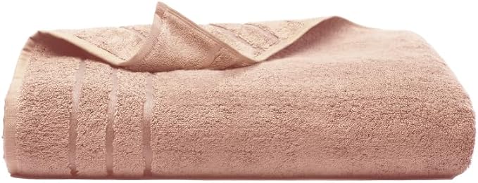 Cariloha Bath Towel | Blush | 28"x54" | Turkish Cotton & Viscose Material Blend by Cariloha