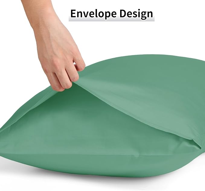Warmstar Cotton Pillow Cases King Size Set of 2, 600 Thread Count Pillowcases - Image 5
