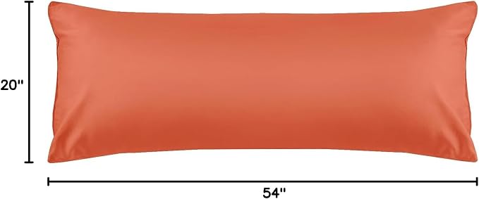 Warmstar Cotton Body Pillow Cover 1 Pack, 600 Thread Count Body Pillow case - Image 8