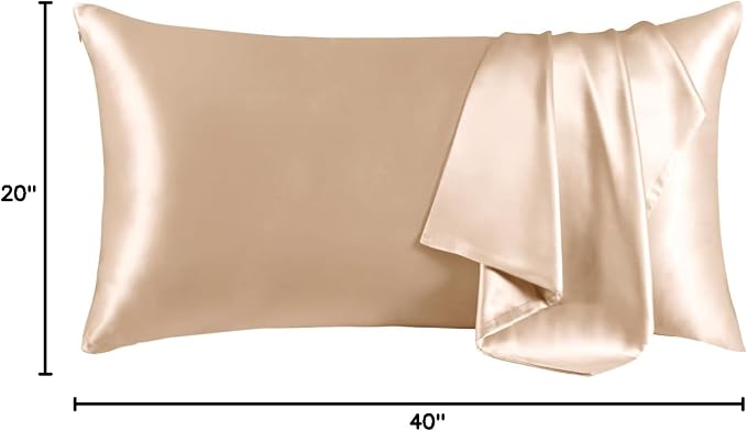 THXSILK Set of 2 100% Mulberry Silk Pillowcase - Image 10