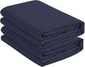 Microfiber 2 Navy Twin XL Fitted Bottom Bed Sheets 1800 Ultra Soft and Comfy by DestinyCrescentBedding