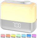 Sunrise Digital Alarm Clock for Bedroom: Wake-up Light, RGB Ambient Night Light by MeesMeek