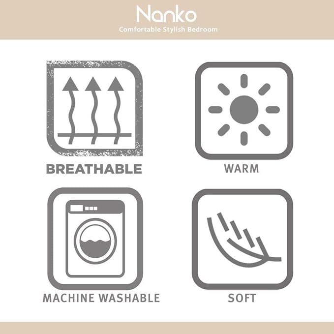 Nanko Comforter Set Queen Size - Image 6