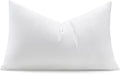 puredown® 12x20 Feather Down Pillow Insert, 1 Pack Lumbar Pillow Insert by Puredown