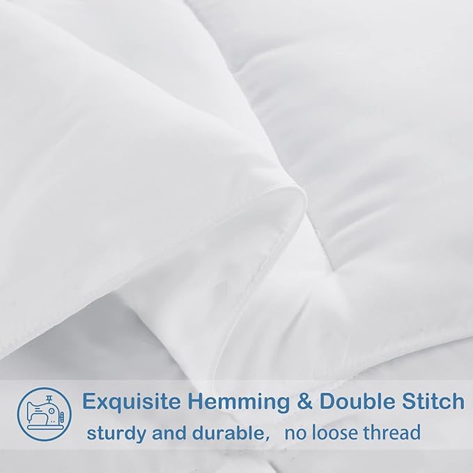 EASELAND King Size Down Alternative Comforter - Image 5