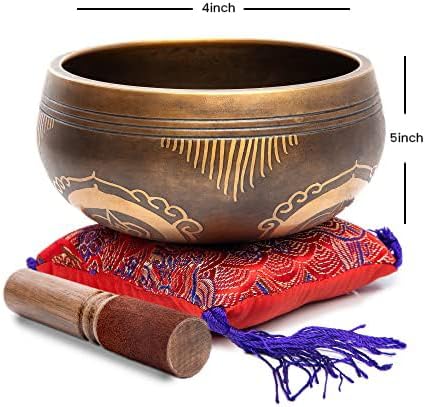 Tibetan Singing Bowl Set - Image 7