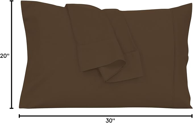 Royale Linens Queen Pillowcase Set of 2 - Image 10