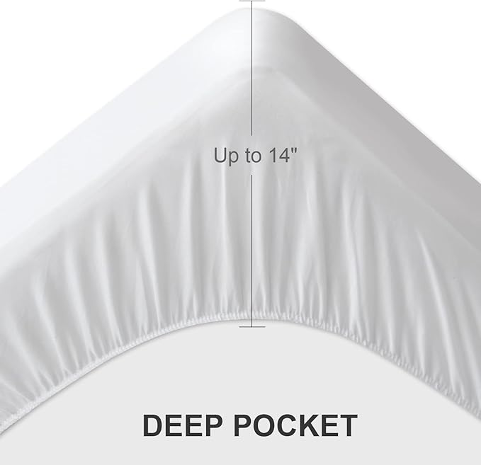 Full XL Mattress Protector Pad Waterproof Quilted, Breathable & Cooling Full XL - Image 7