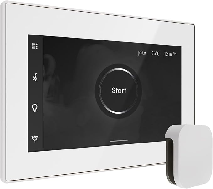 Mr Steam Bliss Steam Shower Ctrl Pkg w/iSteamX Control and Steamhead in White - Image 2