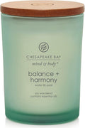 Chesapeake Bay Balance + Harmony Scented Candle Water Lily Pear Fragrance 50 by ChesapeakeBayFragrance