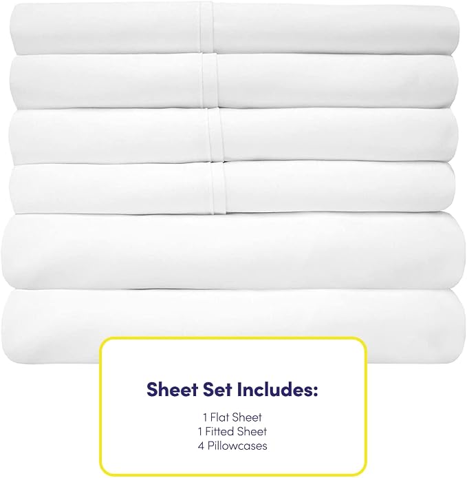 Sweet Home Collection 6 Piece 1500 Supreme Collection Brushed Microfiber Deep - Image 4