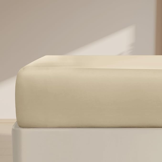FreshCulture King Fitted Sheet Only – Premium Hotel-Quality Fitted Sheet by FreshCulture