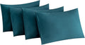 MINIPANDA Blue-Green King Size Pillow Cases Set of 4 by Unknown