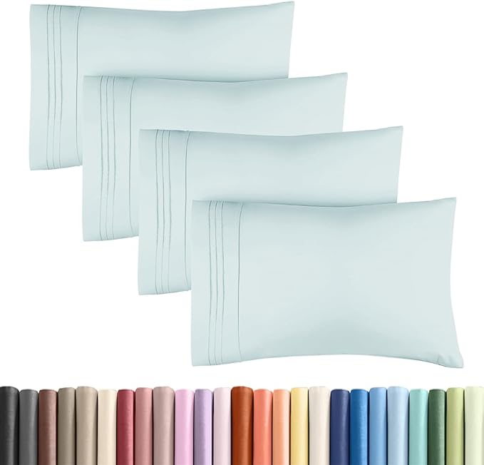 Standard Pillow Cases Set of 4 by CGKUnlimited