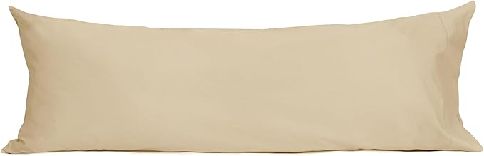 Sunflower Body Pillowcase 100% Cotton Long Pillow Cover/Case Envelope Closure 1 by SunflowerHometexUS