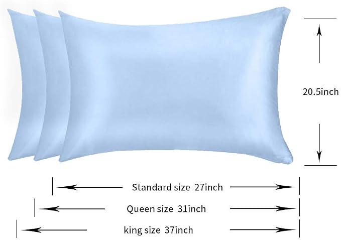 Jocoku 100% Mulberry Silk Pillowcases Set of 2 - Image 5