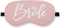 Bride Silk Eye Mask for Sleeping, Bride Eye Mask, Bridal Shower Gifts Blindfold by QLMX