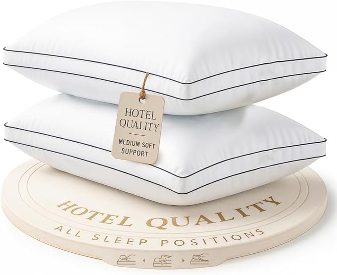 Lane Linen King Size Pillows Set of 2 by LaneLinen