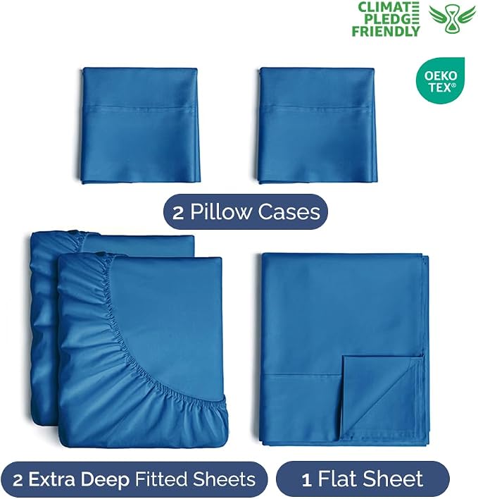 Extra Deep Split King Sheet Set - Image 2