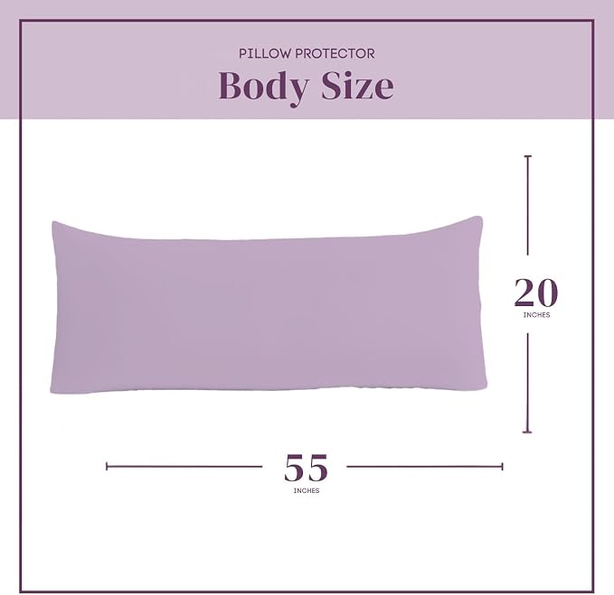 CirclesHome Pillow Protectors Single Pack Body Zippered - Image 2